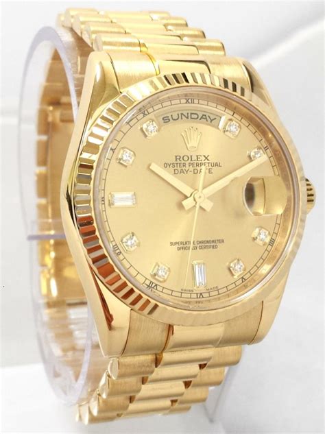 rolex day-date with president bracelet|More.